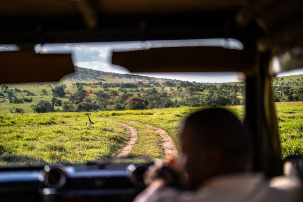 Team members or wildlife during the Kenya Expedition Terra 2024 journey