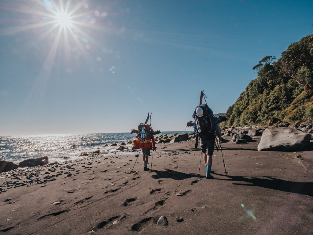 Stein Retzlaff exploring Corcovado in 2019, surrounded by lush wilderness.