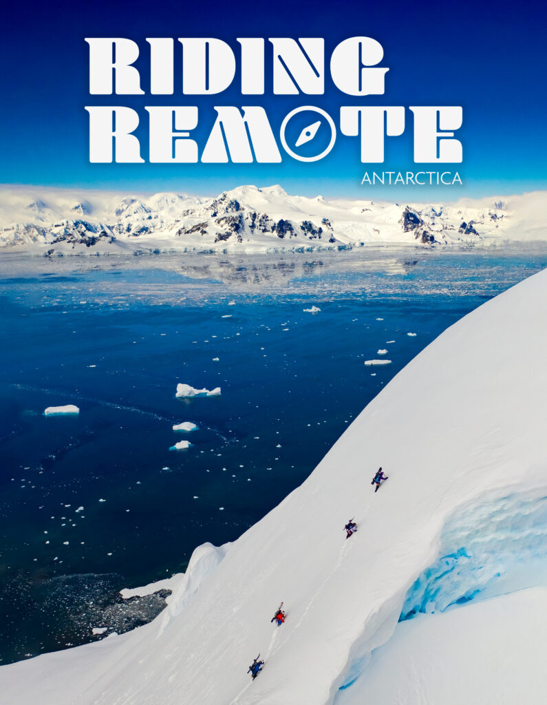 A clean outdoor jacket displayed in a promotional or editorial setting